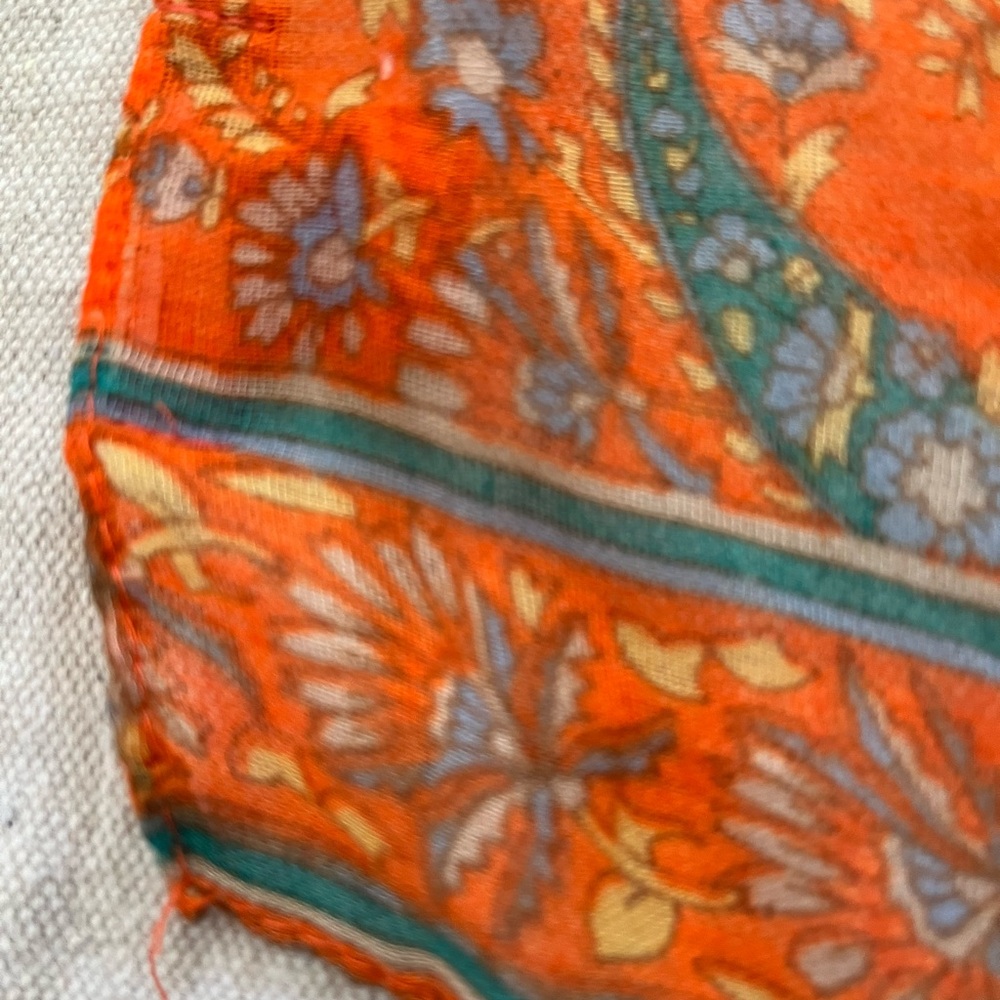 Sundance Large Rectangular Patterned Wrap Scarf - image 6